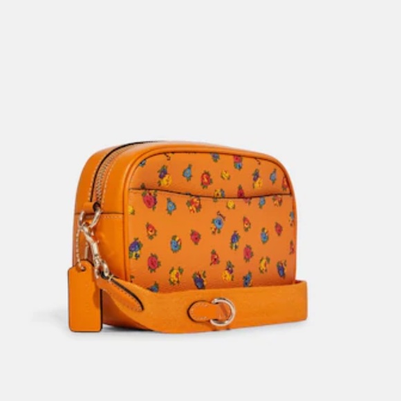 Coach Bags Coach Mini Jamie Camera Bag With Mini Vintage Rose Print